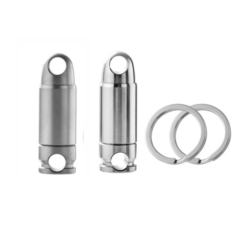 Edc Carry Kit - PioneerEDC Portachiavi in Titanio con Meccanismo