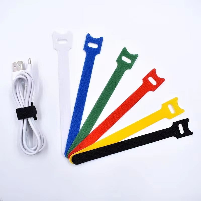 Gear Tie Reusable - 10/30/50 pezzi Fascette Multiuso per Cavi,