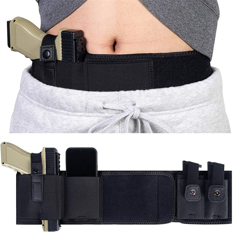 Edc Carry Gun - Fondina per pistola con fascia per