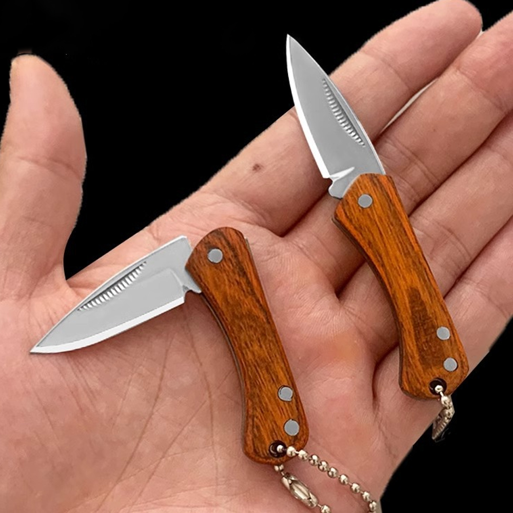 Edc (Every Day Carry - Coltello da tasca portachiavi piccolo Ogni