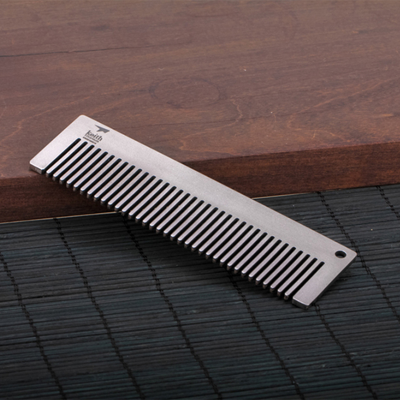 Comb Pocket Titanium - Pettine da viaggio Keith in titanio