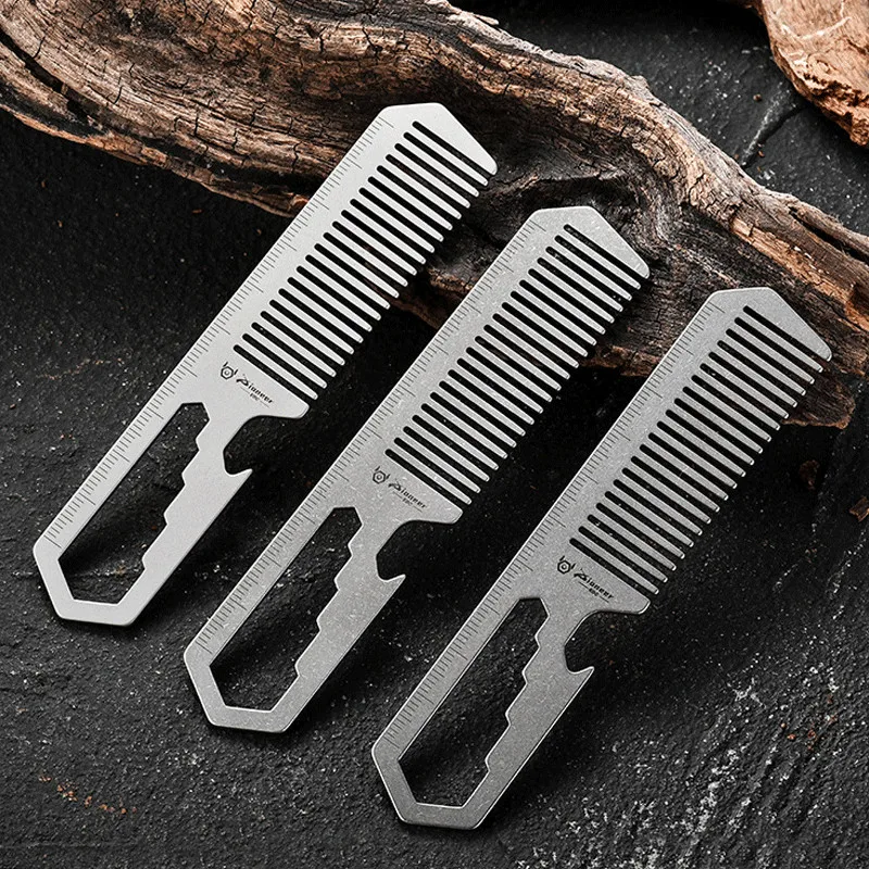 Comb Pocket Titanium - FEGVE Pettine Antistatico in Titanio Multiuso