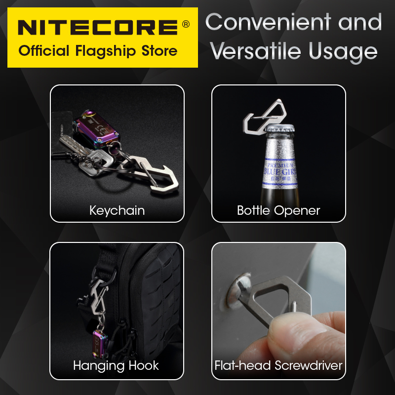 NITECORE NSH10 Moschettone mul - Edc Carry Kit recensione e prezzo