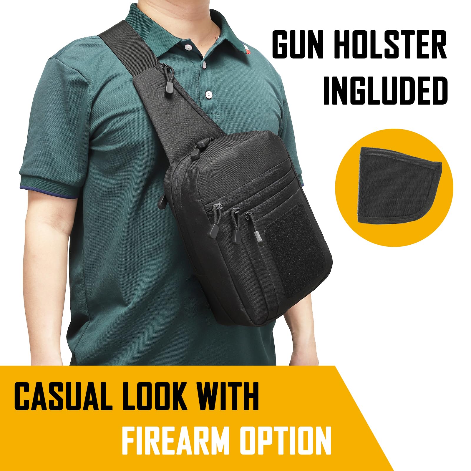 Borsa a tracolla da trasporto  - Edc Carry Gun recensione e prezzo