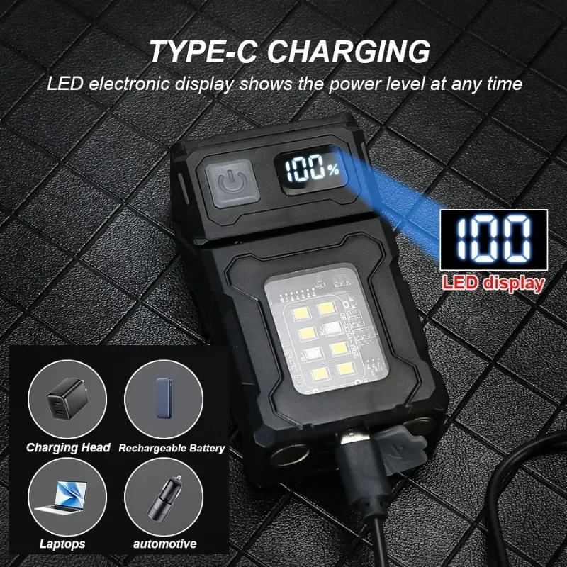 Mini torce portatili a LED USB - Keychain Flashlight recensione e prezzo