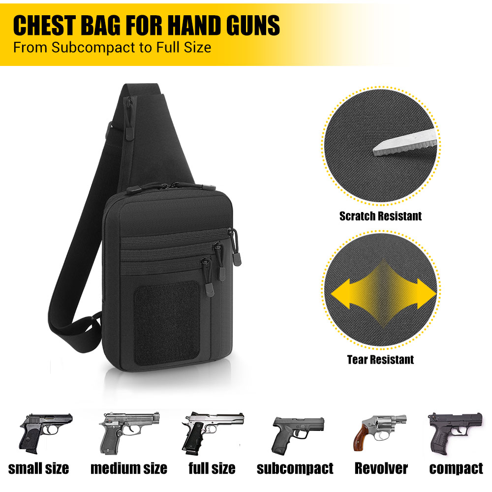 Borsa Tattica per Pistola, Fon - Edc Carry Gun recensione e prezzo