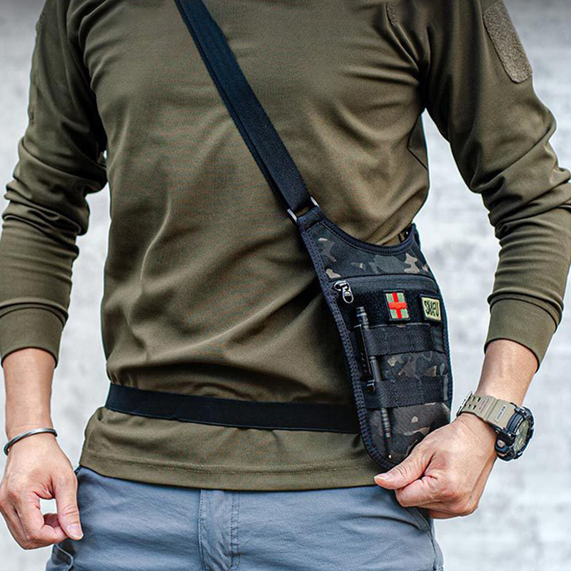 Borsa a tracolla tattica sotto - Edc Carry Box recensione e prezzo
