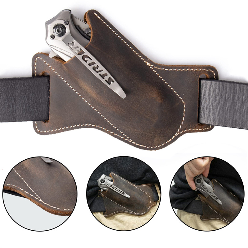 1PC Coltelli In Pelle Guaine C - Edc Everyday Carry Knives recensione e prezzo