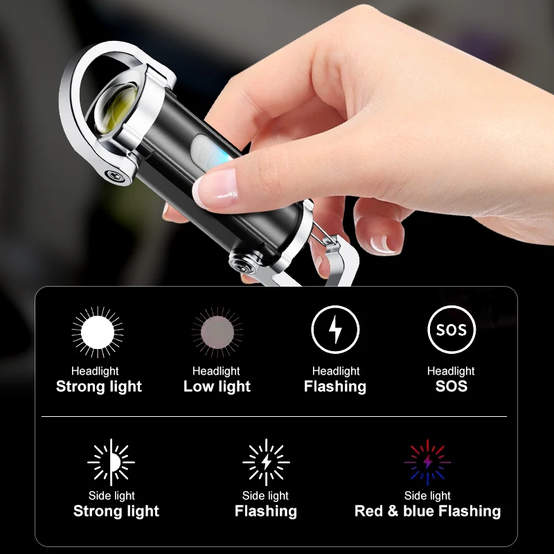 Mini torce portachiavi ricaric - Keychain Flashlight recensione e prezzo