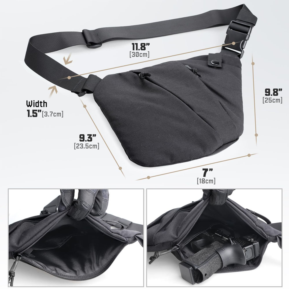 Borsa da trasporto tattica per - Edc Carry Gun recensione e prezzo