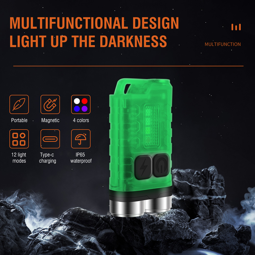 Torcia EDC V3 Mini Portachiavi - Keychain Flashlight recensione e prezzo