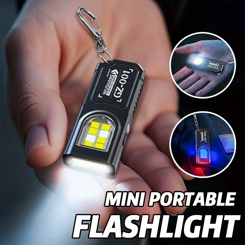 Potente Mini Torcia LED COB Po - Keychain Flashlight recensione e prezzo