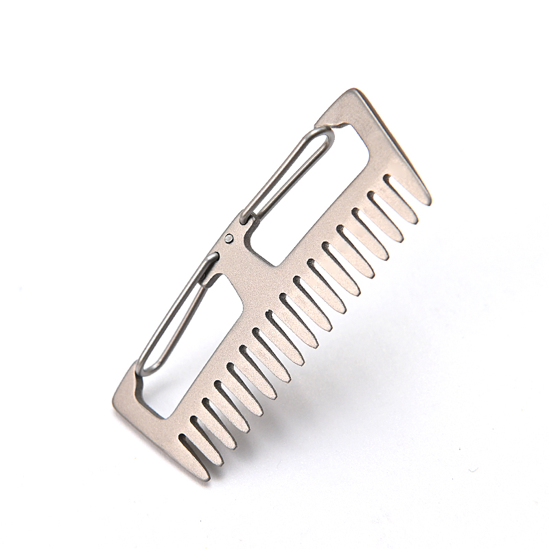 Pettine in lega di titanio EDC - Comb Pocket Titanium recensione e prezzo