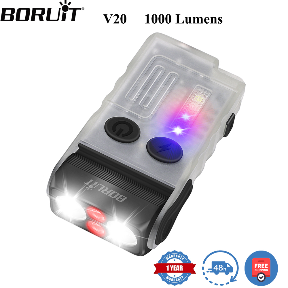 BORUiT V20 Torcia Portachiavi  - Keychain Flashlight recensione e prezzo