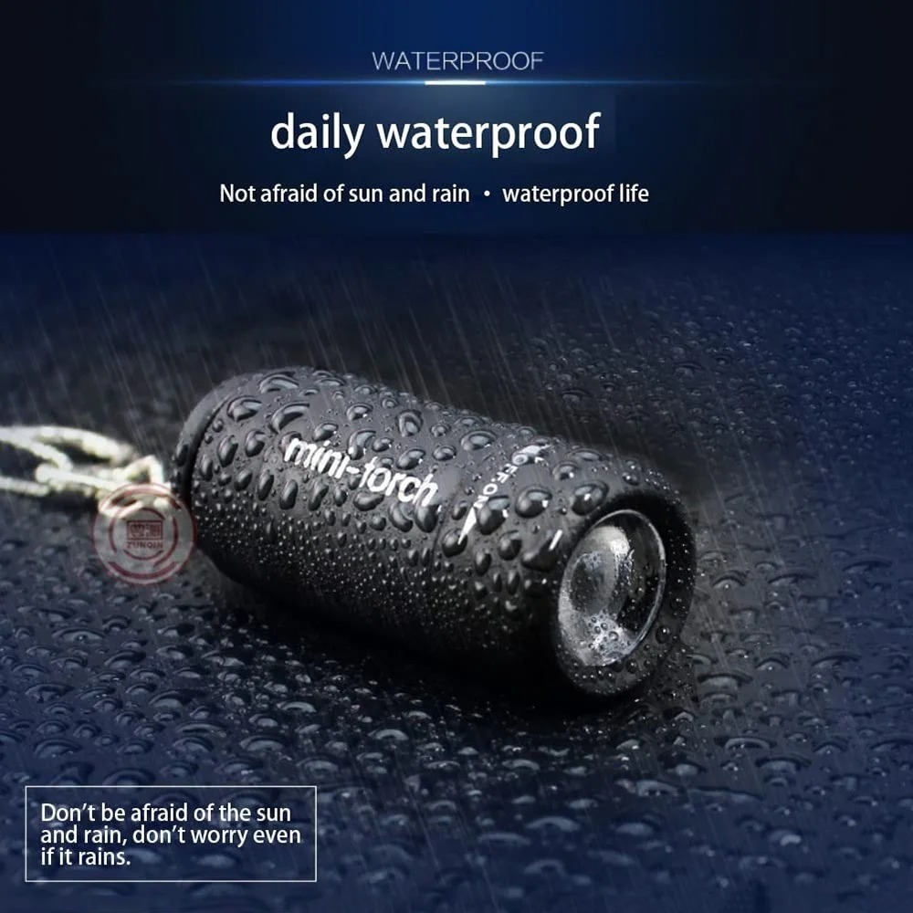Mini Torcia da Campeggio Ricar - Keychain Flashlight recensione e prezzo