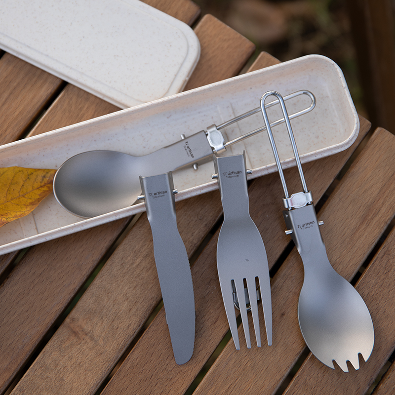 Cucchiaio Pieghevole in Titani - Edc Everyday Carry Knives recensione e prezzo