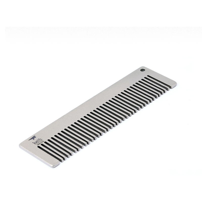 Pettine da viaggio Keith in ti - Comb Pocket Titanium recensione e prezzo