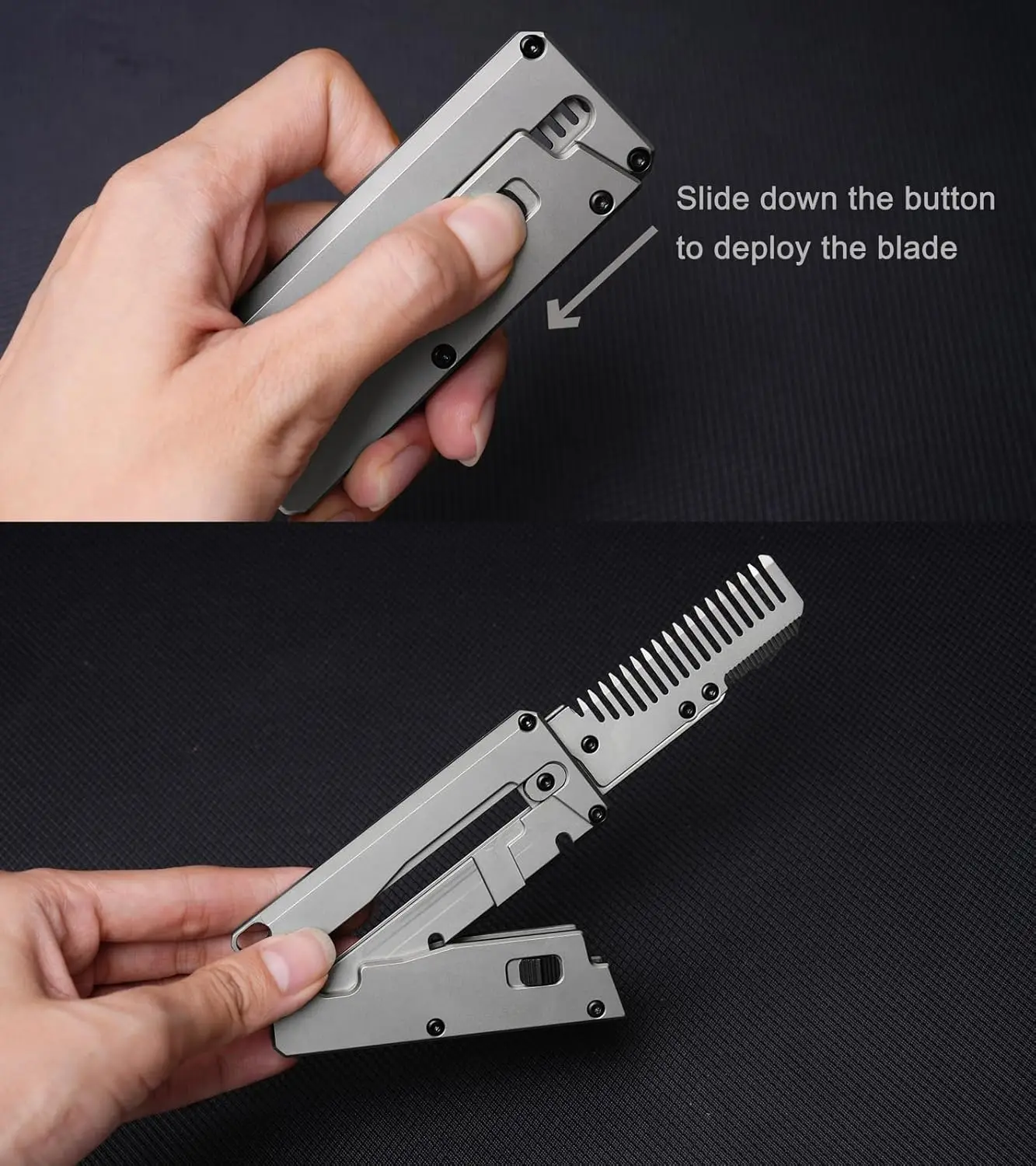 FEGVE TC347 Taglierino 2-in-1  - Comb Pocket Titanium recensione e prezzo