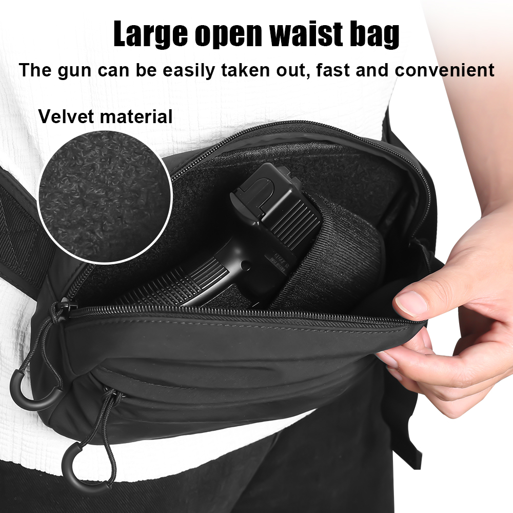 Borsa a tracolla tattica Marsu - Edc Carry Gun recensione e prezzo