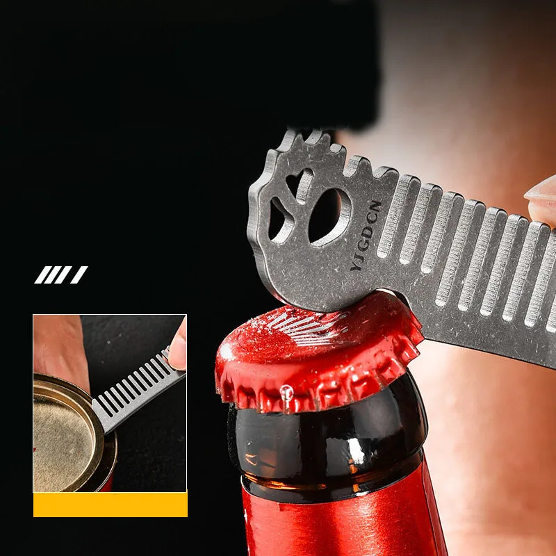 FEGVE Pettine in lega di titan - Comb Pocket Titanium recensione e prezzo