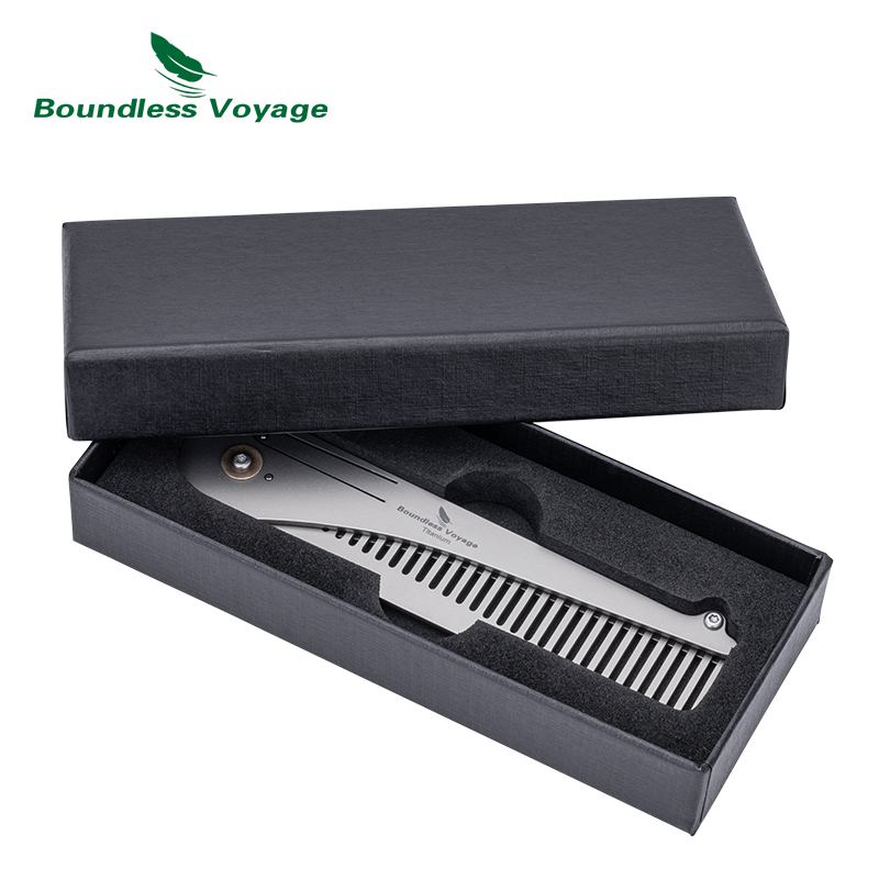 Boundless Voyage Pettine piegh - Comb Pocket Titanium recensione e prezzo