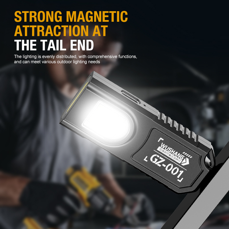 Torcia LED COB Portatile con C - Keychain Flashlight recensione e prezzo