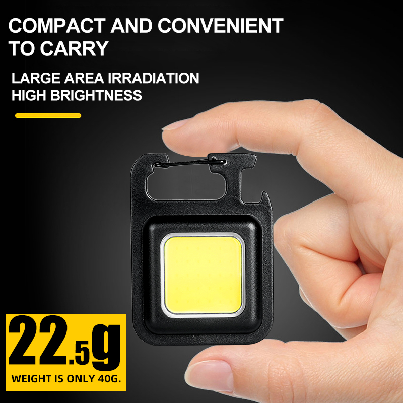 Torcia Portachiavi MINI COB Su - Keychain Flashlight recensione e prezzo