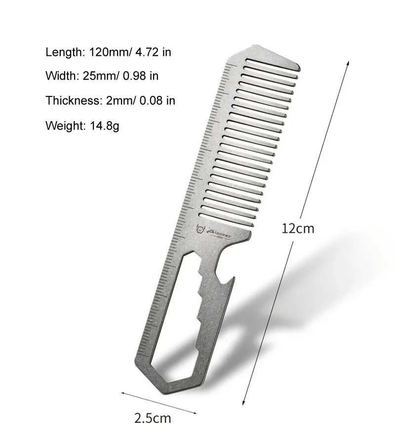FEGVE Pettine Antistatico in T - Comb Pocket Titanium recensione e prezzo
