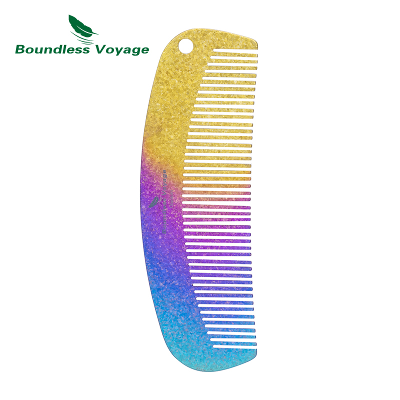 Pettine per Capelli e Barba in - Comb Pocket Titanium recensione e prezzo