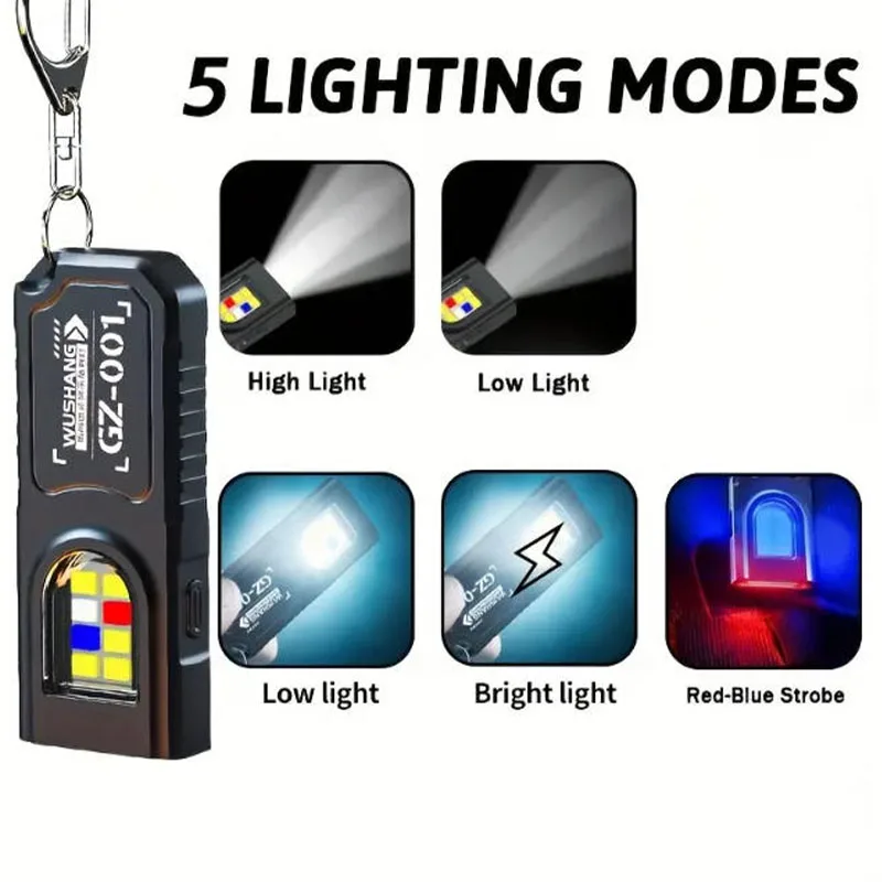 Torcia portachiavi a LED ricar - Keychain Flashlight recensione e prezzo