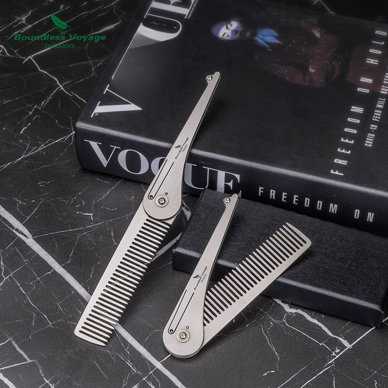 Pettine Pieghevole in Titanio  - Comb Pocket Titanium recensione e prezzo