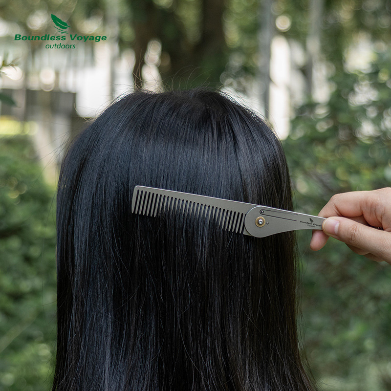 Pettine pieghevole antistatico - Comb Pocket Titanium recensione e prezzo